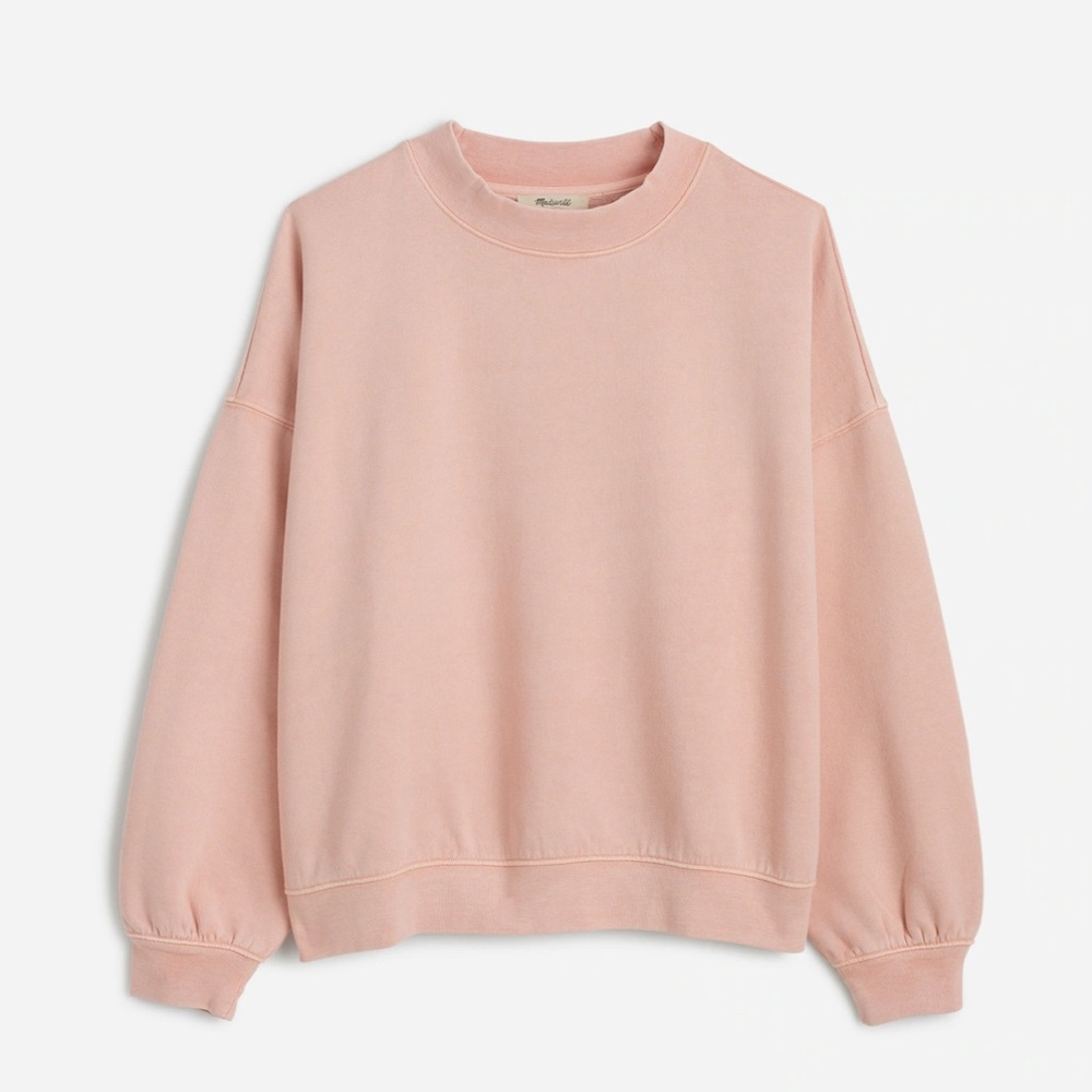 Madewell Relaxed Mockneck Sweatshirt
